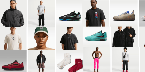 A collage of men wearing different clothes