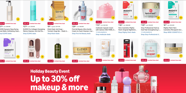 A screenshot of a beauty event
