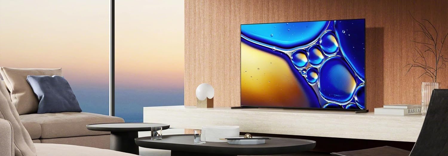 A tv on a shelf