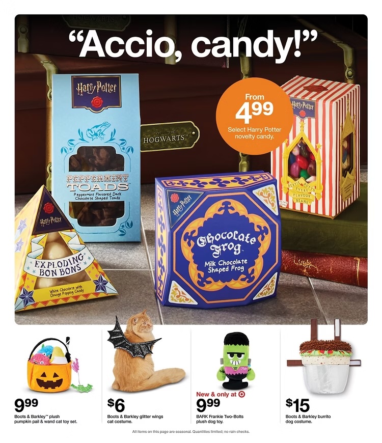 A advertisement for a toy store