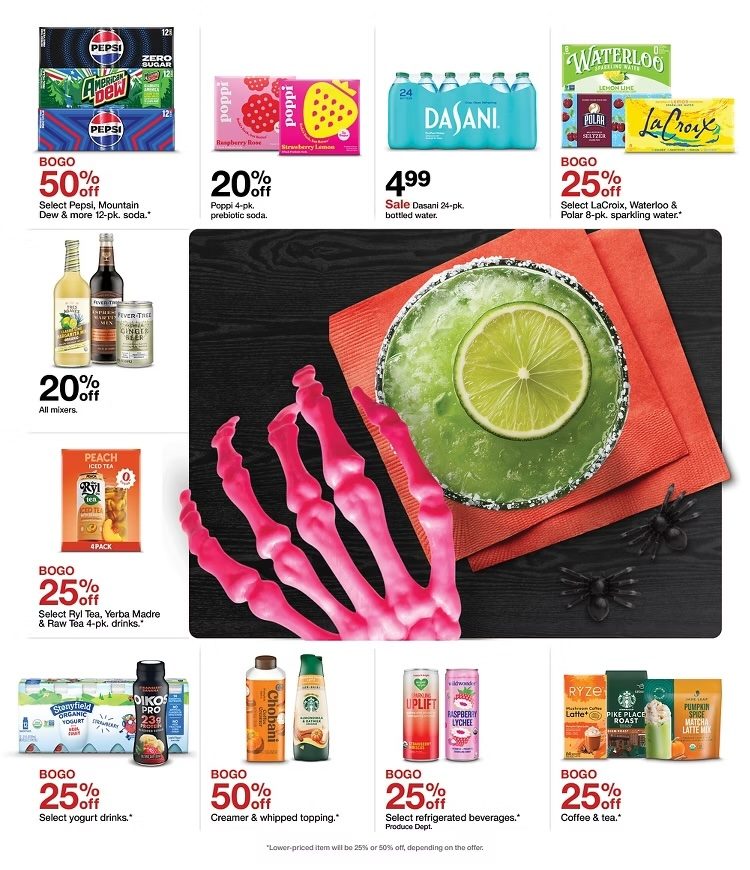 A advertisement for a store