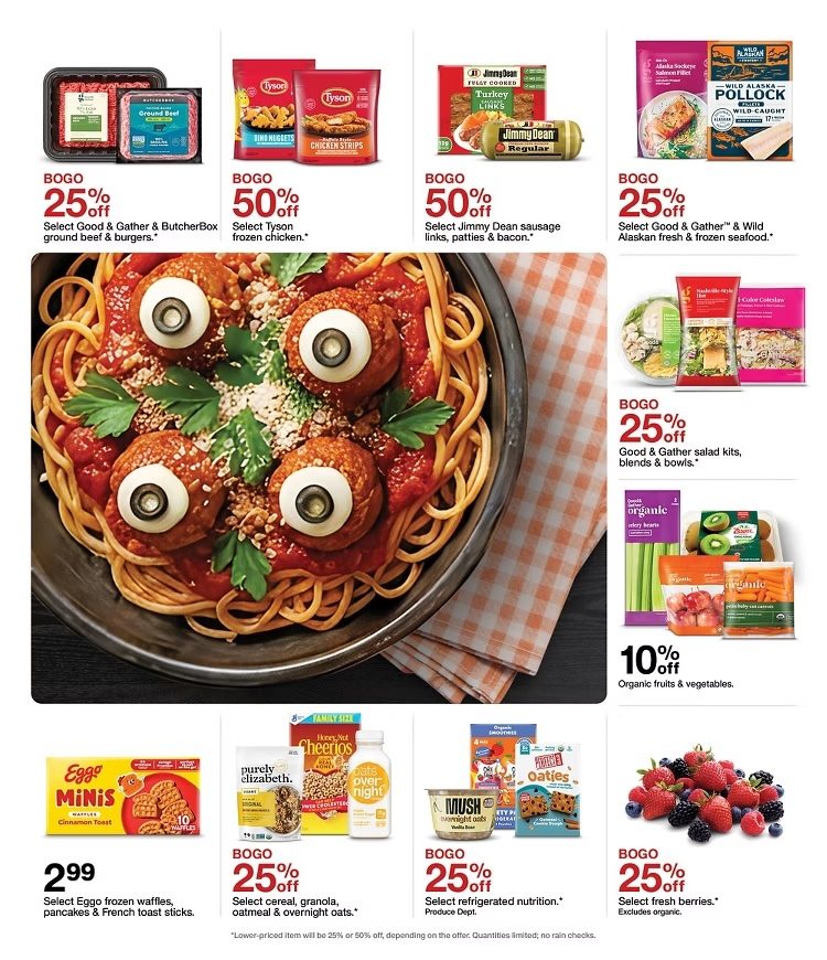 A page of a grocery store