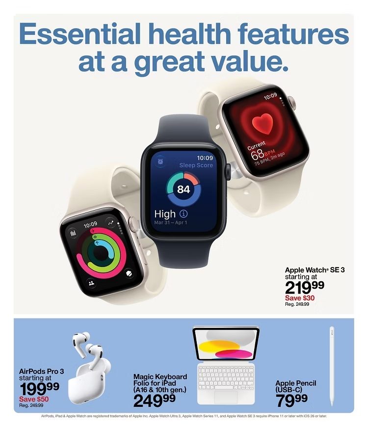 A advertisement for a smart watch