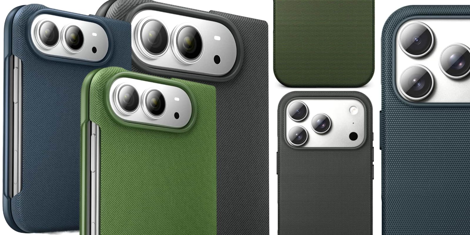 A group of cell phones with cameras