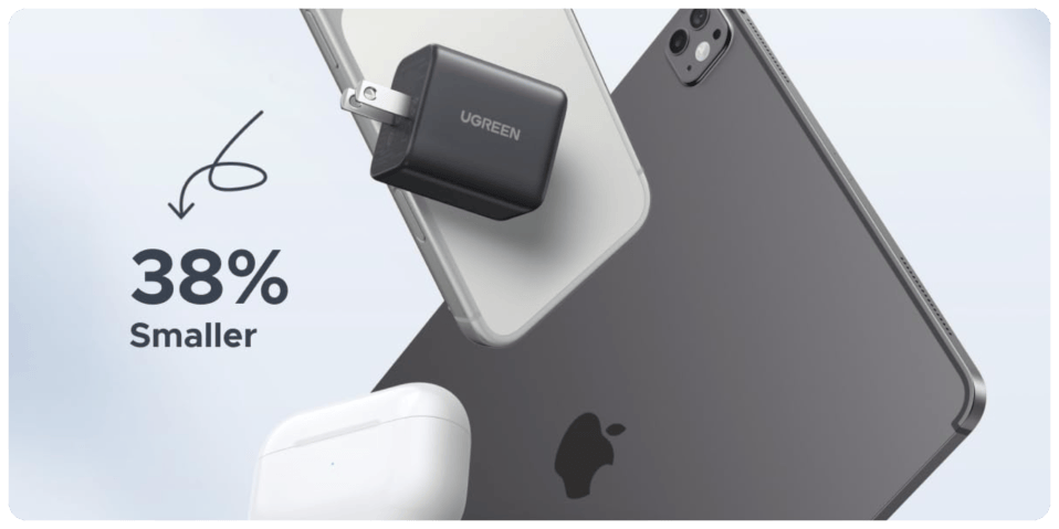 A cell phone and a charger