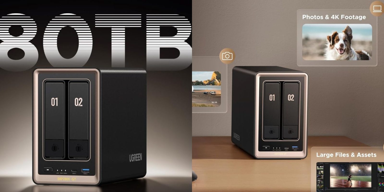 A black and silver computer