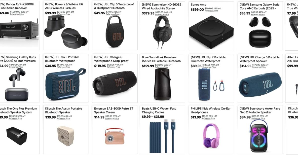 Woot’s new audio sale takes up to 71% off Sennheiser headphones, JBL speakers, and more with deals from just Woot’s new audio sale takes up to 71% off Sennheiser headphones, JBL speakers, and more with deals from just