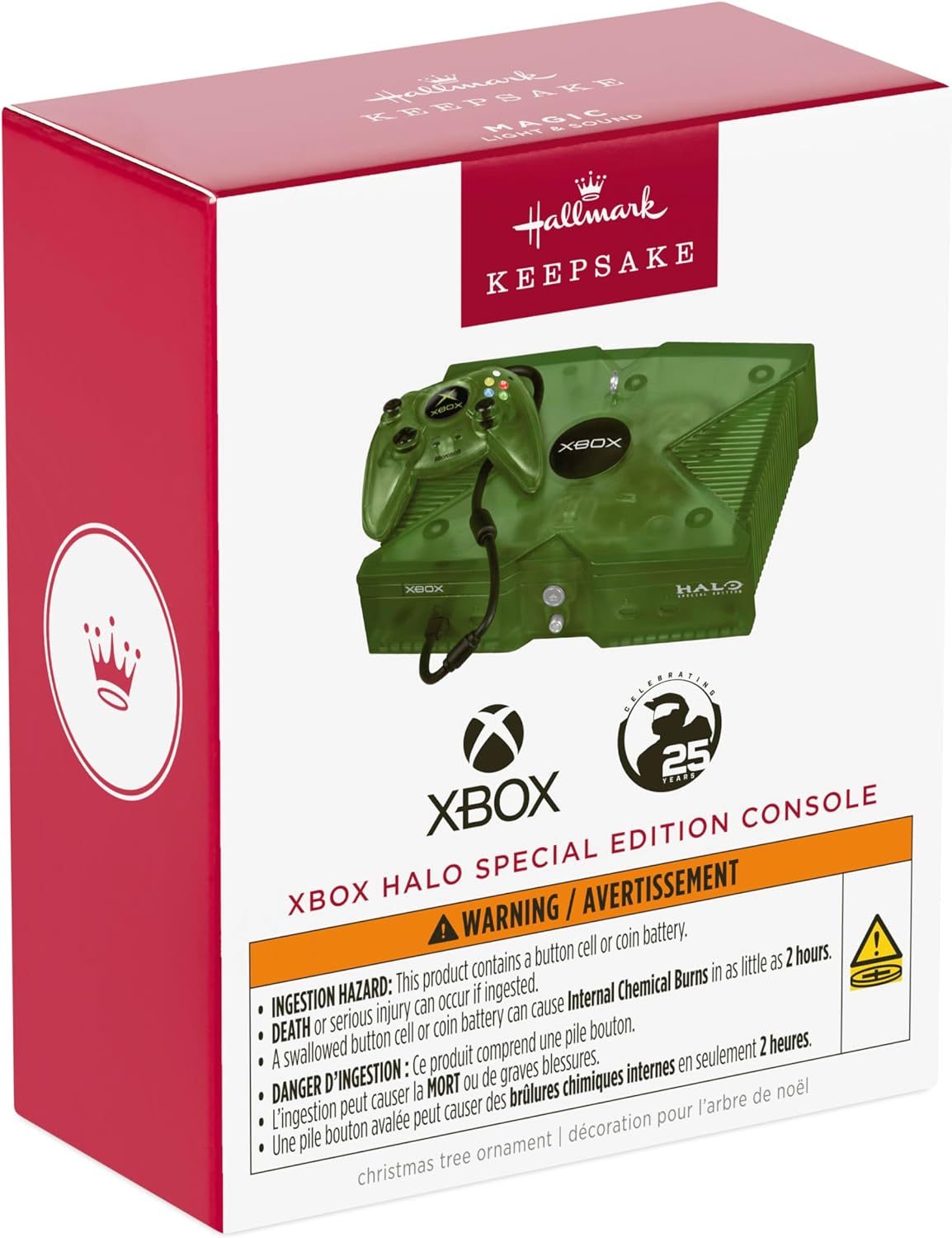 A box with a video game controller