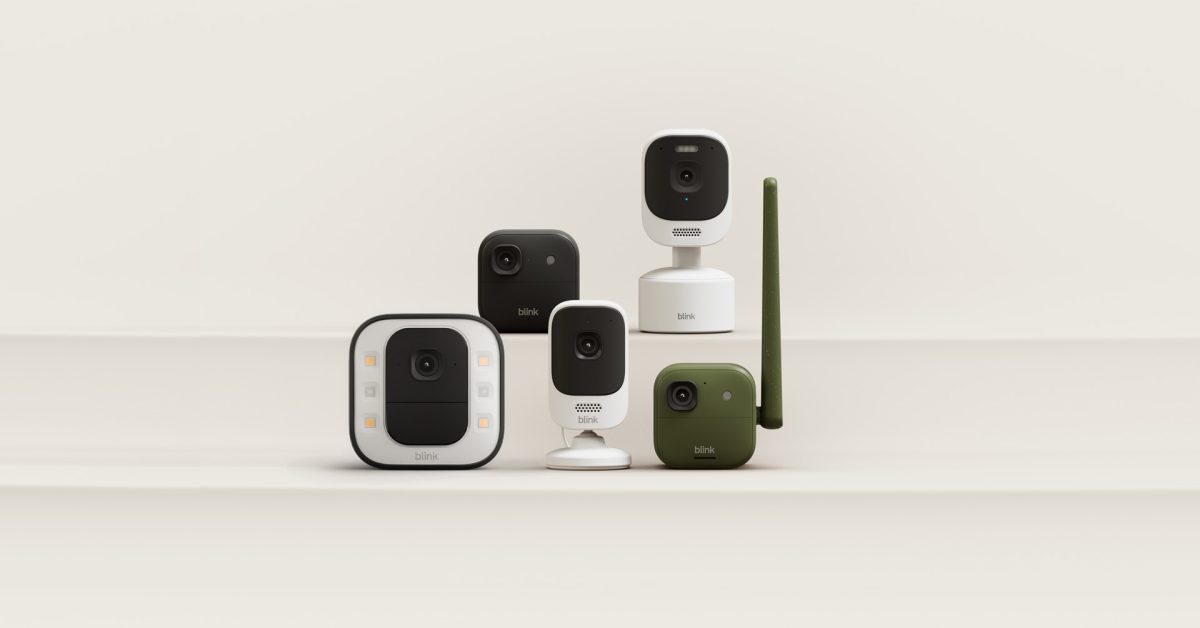 Blink debuts first-time 4K, spotlight, pan-tilt cameras + expands outdoor XR series