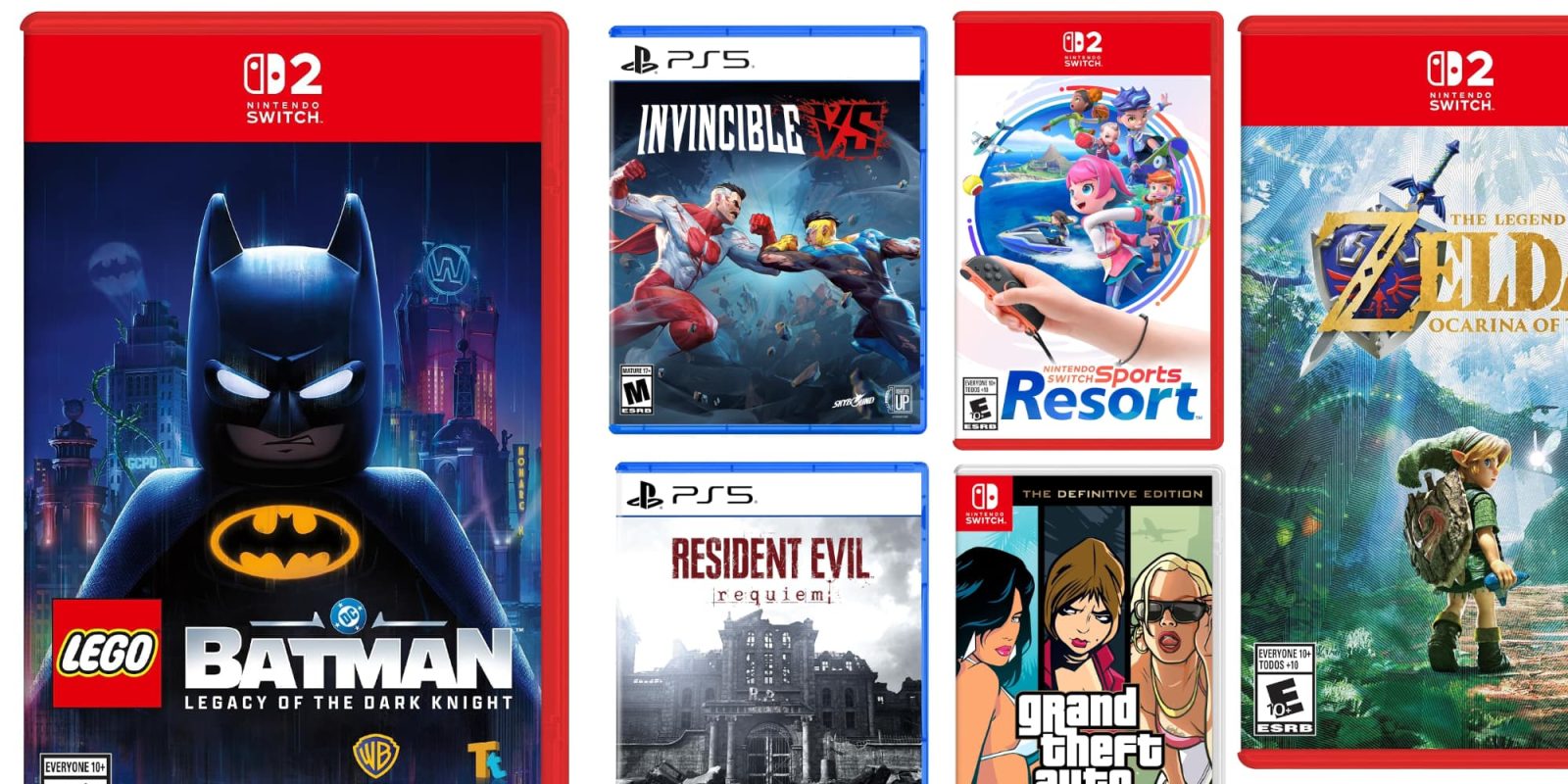 A group of video games