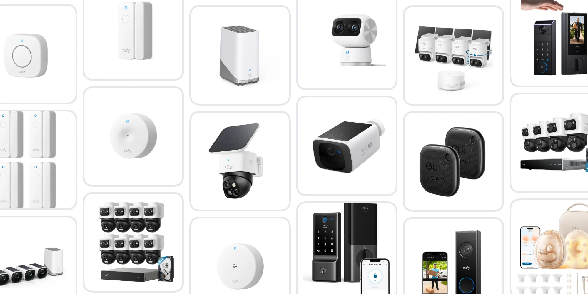 Anker security cameras, smart locks, baby monitors, sensors, item finders, more up to 50% off during Prime Day from $18