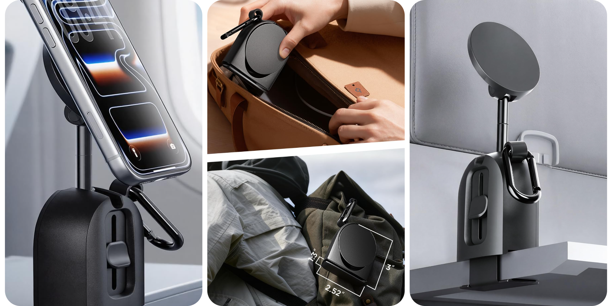 iOttie’s Treker MagSafe Travel Mount with built-in carabiner clip returns to $20 Prime Day price