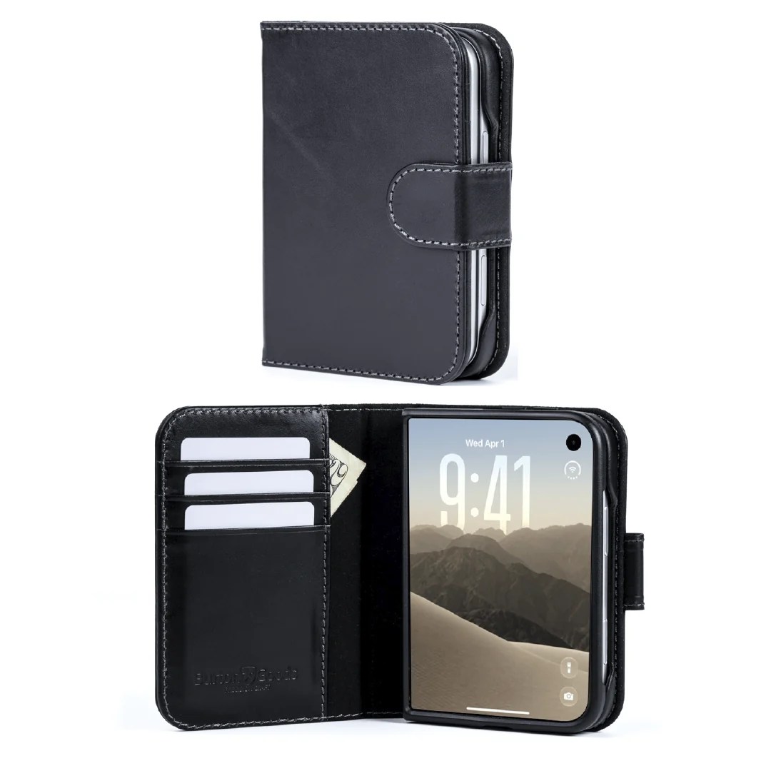 A phone case with a screen
