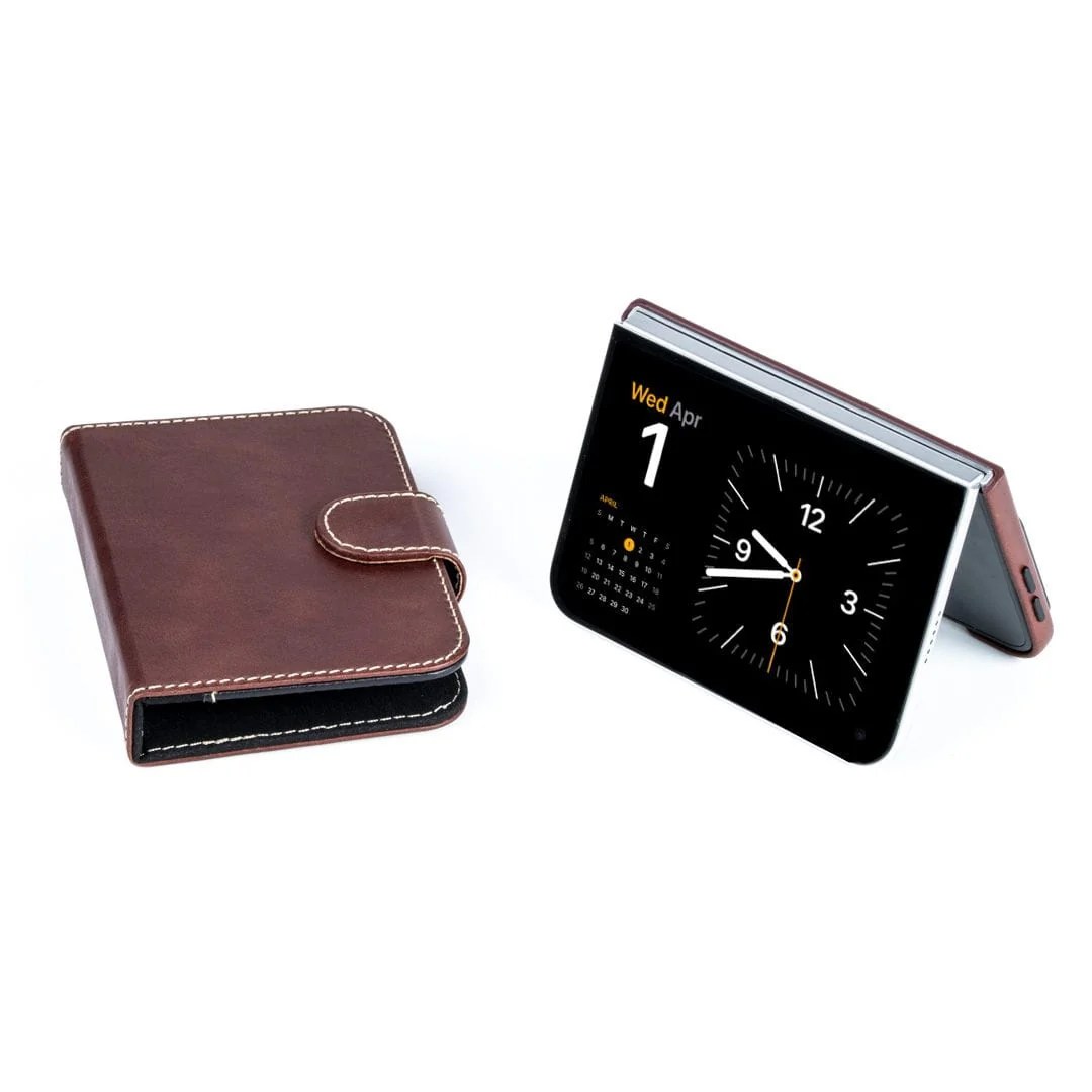 A device with a screen and a wallet