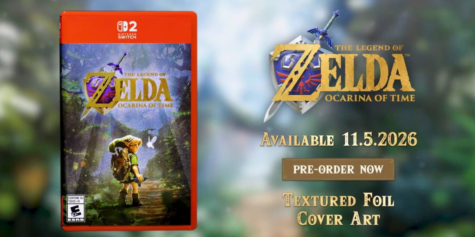 A video game case with a video game cover